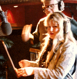 Pinglan and Olle in the studio...